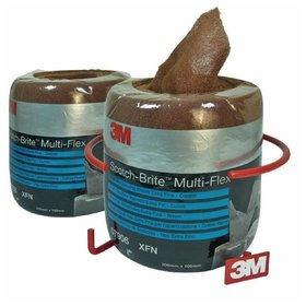 3M™ - Schleifvlies-Bogen 100 x 200mm v. fine, Rolle mit 60 Pads