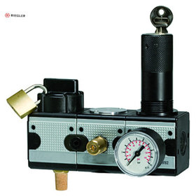 RIEGLER® - Wartungsstation SAFETY »multifix«, KH-AV-DR, BG 3, G 1/2", 2-10 bar