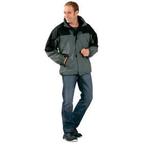 Planam - Winterjacke 3142 zink/schwarz, Größe S