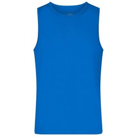 James & Nicholson - Herren Funktions-Tanktop JN738, königs-blau, Größe XL