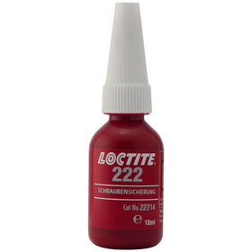 LOCTITE® - 222 Schraubensicherung anaerob, niedrigfest, violett, 10ml Flasche