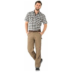 Planam - Bundhose 2324 khaki/braun/zink, Größe 50