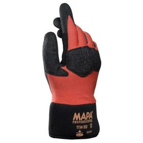 MAPA® - Schutzhandschuh TITAN 850, orange/schwarz, Größe 9