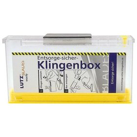 LUTZ BLADES® - Sicherheits-Klingenbox 120 x 65 x 25mm