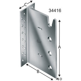 SIMPSON Strong-Tie® - Balkenträger BT4, Stahl verzinkt, BT4 200-B-VE1