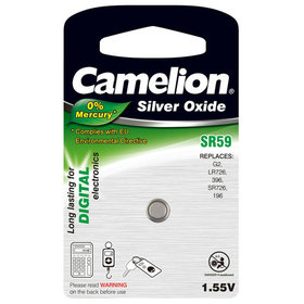 Camelion® - Silberoxid-Knopfzelle, 23 mAh, SR59, 7,9 mm