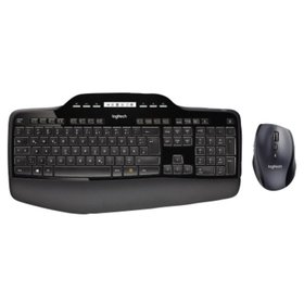 logitech® - Tastatur-Maus-Set MK710 920-002420 schwarz/silber