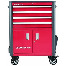 GEDORE red® - R20200004 Werkstattwagen WINGMAN 4 Schubladen 1034x724x470 mm