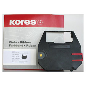 Kores - Farbband Gr.186C, 8mm x 210m, schwarz, für TWEN 180 PLUS, AX 200, aus Carbon
