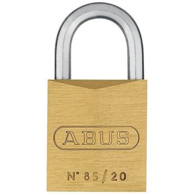ABUS - AV-Vorhangschloss 85/20 Lock-Tag, Messing massiv
