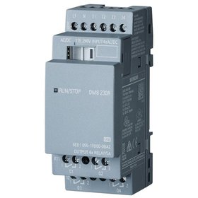 SIEMENS - SPS-Digitales E/A-Modul LOGO! 4Eing 230V 4Ausg 5A AC Relais Schraub