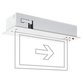 ESYLUX - LED-Sicherheitsleuchte SLC/SLD 3W 3h EB 25m 1LED Einb eins/zweis IP20 dezentr