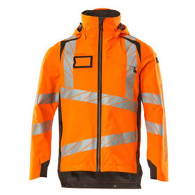 MASCOT® - Hard Shell Jacke ACCELERATE SAFE, hi-vis Orange/Dunkelanthrazit, Größe XL