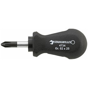 STAHLWILLE® - Kreuzschlitzschraubendreher DRALL PH Größe 1 Klingen-L.25mm