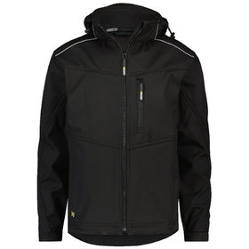 Dassy® - Tavira Softshell-Jacke, schwarz, Größe XS