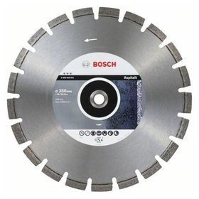 Bosch - Diamanttrennscheibe Best for Asphalt, 350 x 20,00 + 25,40 x 3,2 x 12mm (2608603641)