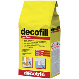 decotric® - Decofill Spachtelmasse für außen, 5kg