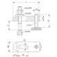 MAIER - 6314V-22 Spanneisen abgeschrägt, mit verstellbarer Stützschraube, komplett