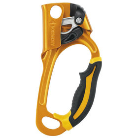 Petzl - Handsteigklemme Ascension, rechte Hand, schwarz/gelb