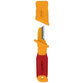 KSTOOLS® - Kabelmesser mit Schutzisolierung und gerader Klinge, 200mm