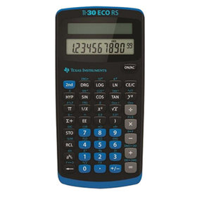 Texas Instruments - Taschenrechner TI-30ECORS 7,9 x15,3x1,8cm schwarz