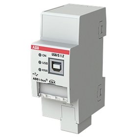 ABB - Datenschnittstelle REG 2TE KNX USB LED Bussystem KNX mit LED-Anzeige