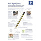 STAEDTLER® - Eingabestift Noris Digital jumbo, Pck=1 Stift + 5 Ersatzspitzen