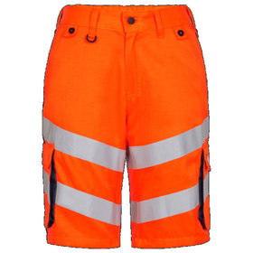 Engel - Safety Light Shorts 6545-319, Warnorange/Blue ink, Größe 58