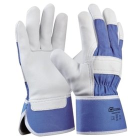 GEBOL - Handschuh Premium Blue 709209, blau, Größe 10,5