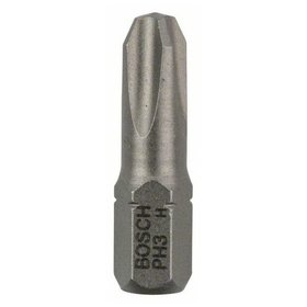 Bosch - Schrauberbit Extra-Hart, PH 3, 25mm, 100er-Pack (2607001517)