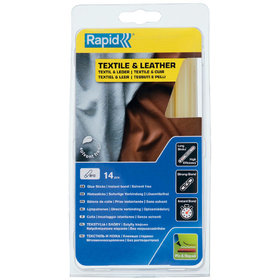 Rapid® - Klebesticks Textil & Leder Klebesticks ø12 x 190mm 14er Pack, 5001418