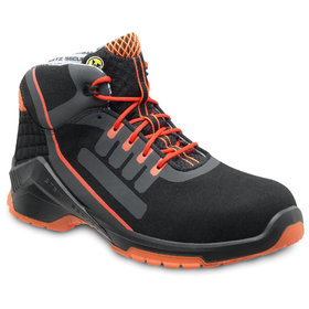 Steitz Secura - Sicherheitshalbstiefel VD PRO 1840 ESD, S2 SRC CI, schwarz/orange, NB, Größe 45