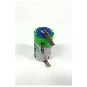 Li-Thionylchlorid-Batterie, 3,6 V, 1/2 AA, mit Lötfahnen