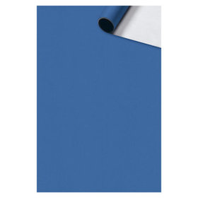 Stewo - Geschenkpapier Uni Basic, 70cm x 2m, dunkelblau, 2528591340, Papier, auf Rolle