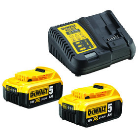 DeWALT - Akku-Kit DCB115P2-QW, 2x 18V / 5Ah