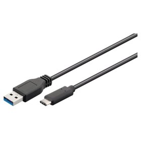 goobay® - Goobay USB-Kabel SuperSpeed 67890 USB 3.0 1m A/C schwarz