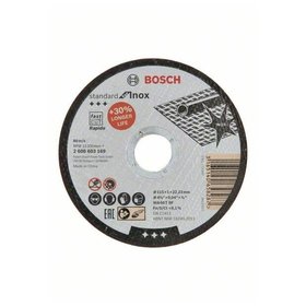 Bosch - Trennscheibe gerade Standard for Inox - Rapido WA 60 T BF, 115mm, 1,0mm (2608603169)