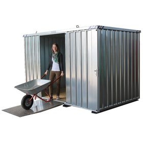 BOS - Materialcontainer 3 x 2 m 1-flügelige Tür 3m Seite