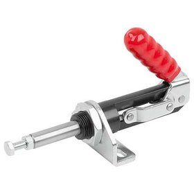 KIPP - SCHUBSTANGENSPANNER, MIT KONSOLE STANDARD, F2=2400, STAHL VERZINKT UND PASSIVIERT, KOMP:KUNSTSTOFF ROT