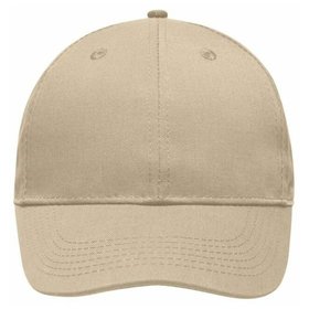 James & Nicholson - 6 Panel Work Cap MB6621, stein-grau, Einheitsgröße