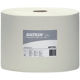KATRIN® - Putzpapier weiß 2-lagig 26,5 x 38cm 1500 Blatt