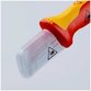 KNIPEX® - Abmantelungsmesser mit Gleitschuh isolierender Mehrkomponenten-Griff, VDE-geprüft 180 mm 9855