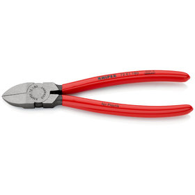 KNIPEX® - Seitenschneider für Kunststoff mit Kunststoff überzogen 180 mm 7201180