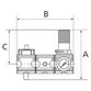 RIEGLER® - Wartungsstation SAFETY »multifix«, KH-AV-DR, BG 3, G 1/2", 2-10 bar