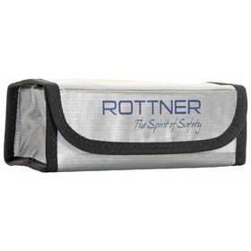 Rottner - schwer entflammbare Akkutasche Lipo Safe silber