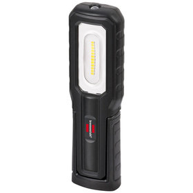 brennenstuhl® - LED Akku Handleuchte HL 700 A / LED Arbeitsleuchte IP54 (700+100lm, inklusive USB-Ladekabel, bis zu 10h Leuchtdauer, mit Magneten und Haken)