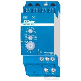 Eltako - Schaltaktor Funkbus REG 2TE 4Ausg 8A 1800W Bussystem Funkbus 230V