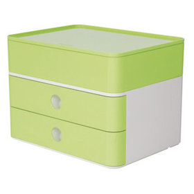 HAN - Schubladenboxx SMART-BOX PLUS ALLISON, 260x195x190mm, lime green, 1100-80, 2 ges