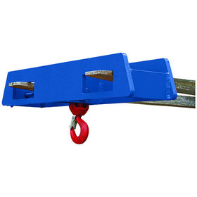 Eichinger® - Lasthaken Stapler-Aufsatz über zwei Gabelzinken, 2500 kg, enzianblau