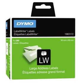 DYMO® - Adressetikett 1983172 36x89mm weiß 260 Stück/Rolle